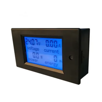 PEACEFAIR PZEM-051 50A/100A Voliteľné DC Digitálny Voltmeter Panel Meter 6.5-100V LCD Power Energy Watt Kwh Prúd Meter Č Shunt