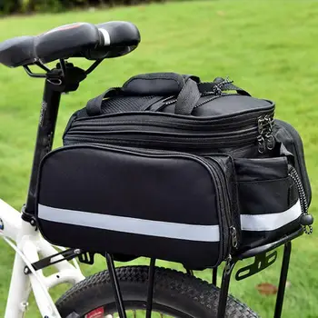 Bicykle Požičovňa 3 v 1 Trunk Bag Cestnej Horský Bicykel Taška na Bicykli Dvojité Bočné Zadné Rack Batožiny Dopravca Chvost Seat Pack