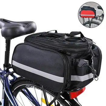 Bicykle Požičovňa 3 v 1 Trunk Bag Cestnej Horský Bicykel Taška na Bicykli Dvojité Bočné Zadné Rack Batožiny Dopravca Chvost Seat Pack