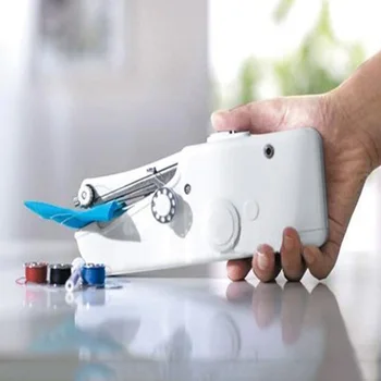 Mini Prenosné Ručné šijacie stroje Steh Šiť vyšívanie Bezdrôtový Sušenie Tkaniny Elektrický Šijací Stroj Stehu Nastaviť