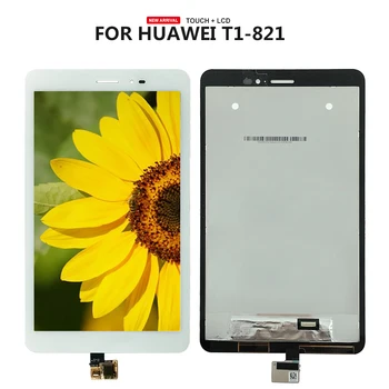 Pre Huawei MediaPad T1-823L T1-821W T1-821L T1-821 LCD Displej Dotykový Displej Digitalizátorom. Panel Sklo Montážne Diely
