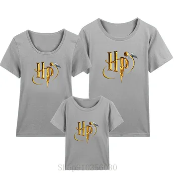 HP Harry Láska-potter matka a dcéra zodpovedajúce oblečenie matka, dcéra, rodina zodpovedajúce oblečenie baby boy šaty