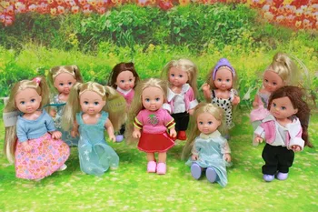 2019Popular módne bábiky Super roztomilý malý Kelly bábiky pre barbi sestra, Hračky pre Dievča