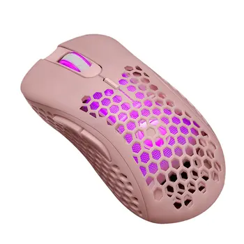 V18 Hernej Myši Kábel Duté sa Porézne Honeycomb Ľahké Farebné Odlesky Elektrické Gaming Mouse Na PC