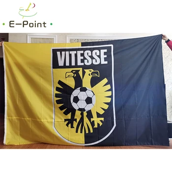Holandsko SBV Vitesse Arnhem Vlajkou 3 ft*5 ft (90x150cm) Veľká Veľkosť Vianočné Dekorácie pre Domov Vlajky Zástavy Zadajte Dary