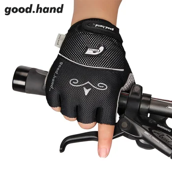 Cyklistické rukavice s spätné zrkadlo mužov dámy rukavice pre horské bicykle, cestné cyklistické rukavice pol prsta letné cyklistické rukavice