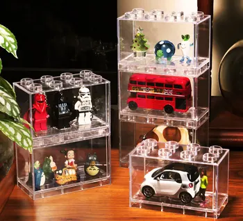 1:64 model auta, prachotesný display box Akryl zobraziť okno hračka fiures displej polica NIE VRÁTANE AUTO