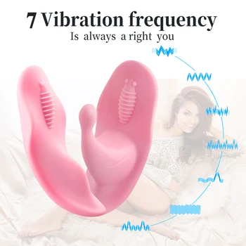 Nositeľné Jazyk Klitoris Vibrátor Pre Ženy, G mieste Stimulátor Bezdrôtové Diaľkové Ovládanie Neviditeľné Nohavičky Vibrujúce Vajíčka Dospelých, Sexuálne Hračky