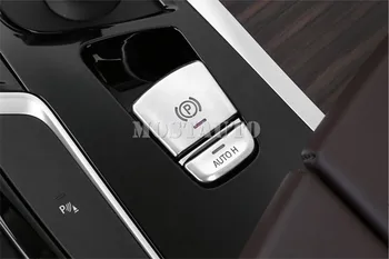 Pre BMW X3 G01 X4 G02 Vnútorné Elektronickej ručnej brzdy AUTO H Tlačidlo Krytu 2018-2020 2 ks Auto Doplnky Interiéru Auta Dekor Auto Výbava