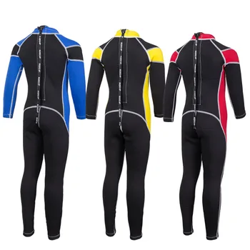 Hisea wetsuits deti 3/2mm neoprénu chlapci dievčatá neoprén celého tela Surfovanie Snorkling Jar plávanie oblek