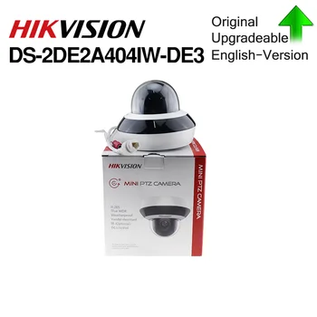 Hikvision Pôvodné PTZ IP Kamera DS-2DE2A404IW-DE3 4MP 4X 2.8-12 MM zoom Sieť POE H. 265 IK10 NI WDR DNR Dome CCTV PTZ Kamery