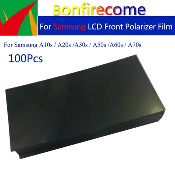 100ks\veľa LCD Polarizer Fólia Pre Samsung A10s A20s A30S A50s A60s A70S Polarizer Displej Náhradné