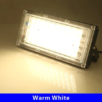 LED Svetlomet Hliníkový Reflektor Perličiek Bod IP65 Vodeodolný 100W Vonkajšie Osvetlenie Podložka Lampa Garden Flood Light AC 220V 240V