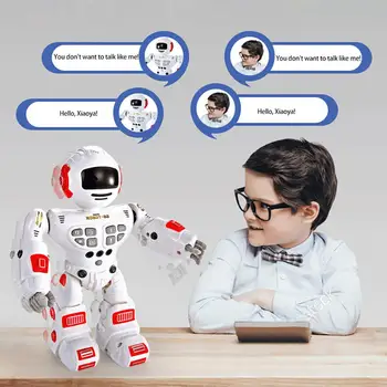 Deti Inteligentné Programovanie Gesto Snímania LED Tanec Akcii Robot RC Diaľkové Ovládanie Hračka Pre Deti, Darčeky