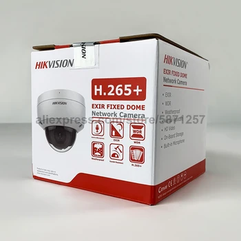 Hikvision anglická verzia DS-2CD2143G0-IE 4Mp POE IR dome WDR Pevné Dome Sieťová Kamera s vstavaným-in Mic