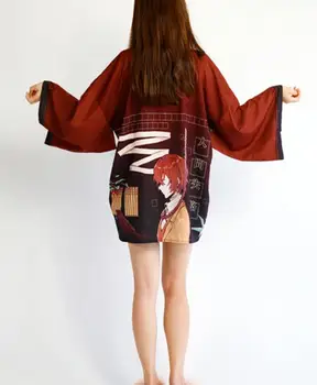 Túlavé Psy Bungou Nakahara Chuya Osamu Dazai Cosplay Yukata Kimono Plášť Sleepwear Muži Ženy Kimono Cardigan Unisex Stierka