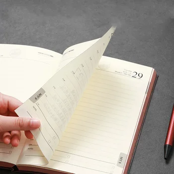 Program 2021 Plánovač Oranizer A6 A5 A4 Denník Office Notebook a Vestník Týždenný Denný Plán Kalendár Cestovateľov Plán Poznámka Knihy