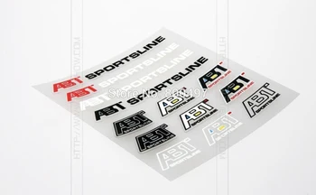 Nový Dizajn Auta Styling ABT Tému Dekoratívne Vinylové Odtlačkový Set Creative Nálepky Nastaviť pre ABT Audi A1 A3 A4 A5 A6 A7 TT a R8 Q3 Q5 Q7