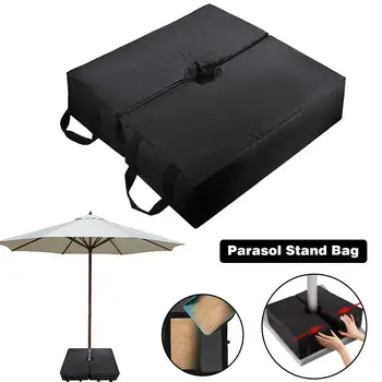Parasol Stand Bag Prenosné Poveternostným vplyvom Umbrella Stand Ťažkých Piesok Tašky Základňu pre Vonkajšie Terasy Pláže