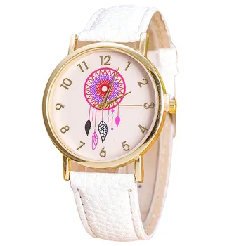 Nové Dievčatá jednoduchý štýl Dreamcatcher Priateľstvo Ženy luxusné pánske Hodinky Quarzt Ženy Slávnej značky dámske hodinky