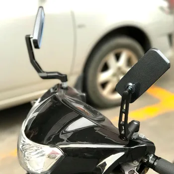 Motocyklové Príslušenstvo Motorke Obdĺžnik Zrkadlá Na Sportster Chopper Bobber Honda, yamaha, kawasaki
