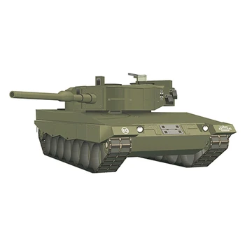 Leopard 2A4 Hlavný Bojový Tank Papier Model 3D stereoskopické papier model Dospelých detí DIY ručne remeselne-puzzle.