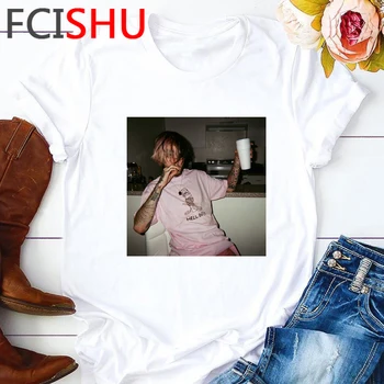 Lil Peep Grafické Harajuku Estetické T Shirt Mužov Rip Lil. Peep Plakať Dieťa T-shirt Anime Hip Hop Tričko Streetwear Top Tees Muž
