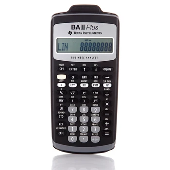 Ti BA II Plus 12 Číslic Plastové Led Calculatrice Calculadora Finančné Výpočty Študentov Finančná Kalkulačka