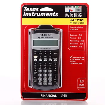 Ti BA II Plus 12 Číslic Plastové Led Calculatrice Calculadora Finančné Výpočty Študentov Finančná Kalkulačka