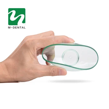 3ks/Set Transparentná Zelená Zubné Gumy Misa Plastové Lab Kremíka Misa Pre Ústnu Hygienu Nástroj Doprava Zadarmo