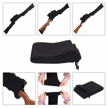 140 cm Silikónové Ošetrené Puška Zbraň Ponožka Prípade Zrastov Zbraň Ochrana Puzdro Pre Výstrele Zbraň Lov Príslušenstvo