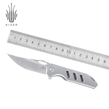 Kizer titán nôž Assassin KI3549A1 2020 nový camping nôž vysokej kvality s35vn ocele čepeľ noža s plutvy otvorenie