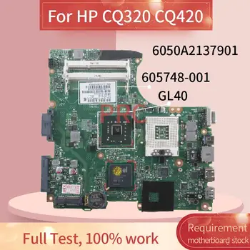 605748-001 605748-001 Notebook základná doska Pre HP CQ320 CQ420 Notebook Doske GL40 DDR3