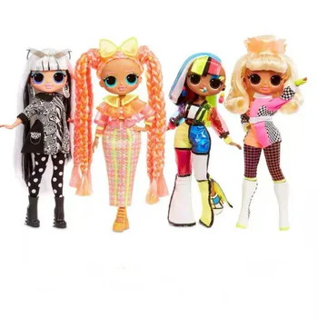 Lol Prekvapenie bábika 9 palcové pevné telo spoločné bábika Prekvapenie OMG dievča štvrtej generácie dievča bábiku hračka anime obrázok akcie obrázok hračky