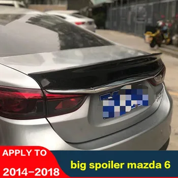 Pre Spojler Mazda6 ATENZA-2018 Šport Veľký Spojler Krídlo Materiál ABS Farba Auto Zadné Krídlo Mazda 6 4door Sedan Chvost Príslušenstvo