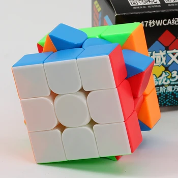 Magic Cube 3x3x3 Puzzle Whoesale Cena MoYu Kocky 3x3 YongJun Magico Cubo 3*3 Stickerless Puzzle Profesionálne Rýchlosť Kocka Hračka