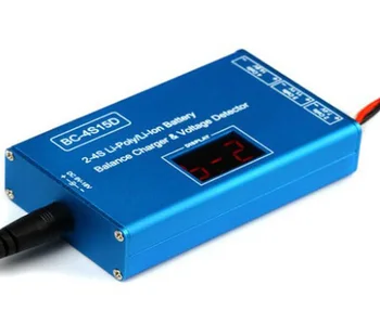 BC-4S15D Lítium-Lipo Napätie Detektora Digitálny Displej LCD Rovnováhu Nabíjačka s adaptérom pre 2S 3S 4S RC Batérie