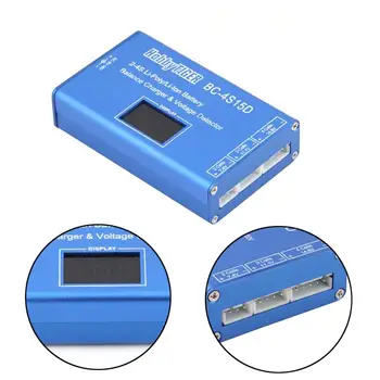BC-4S15D Lítium-Lipo Napätie Detektora Digitálny Displej LCD Rovnováhu Nabíjačka s adaptérom pre 2S 3S 4S RC Batérie