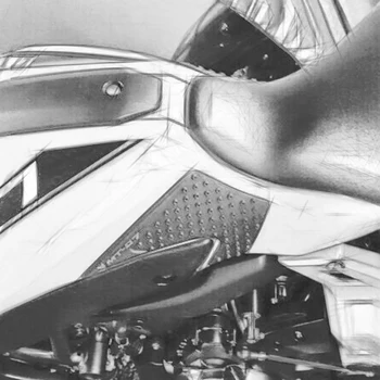 Pre Yamaha MT-07 MT07 FZ07 2016 2017 Motocykel Tank Pad Chránič Nálepky Odtlačkový Plyn Koleno Grip Nádrž Trakciu Pad Strane