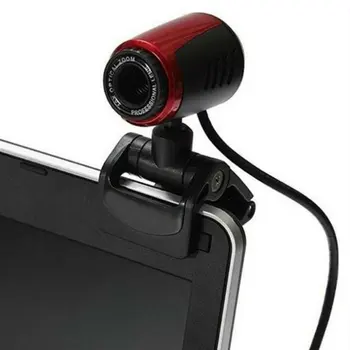 HD Webkamera Kamera USB 2.0 Disku-free HD Video Konferencie Web Kameru S Vodičom Mikrofón MIC Pre Počítač PC, Notebook