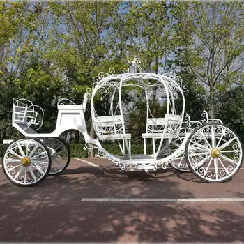 Luxusné Dlhé Verzia Tekvica Royal Horse Prepravu Vonkajšie Štyri Kolesá, Vyhliadkové Vozidlo, pre 4-6 Osoby