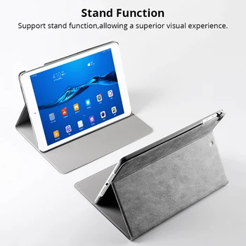 Prípad pre Huawei MediaPad M6 10.8 2019 Ultra Slim Magnetické Flip Stojan PU Kožené Tablet Funda Smart Cover pre Huawei M6 10.8. V Prípade,