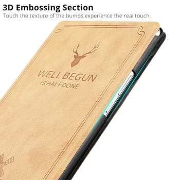 Prípad pre Huawei MediaPad M6 10.8 2019 Ultra Slim Magnetické Flip Stojan PU Kožené Tablet Funda Smart Cover pre Huawei M6 10.8. V Prípade,