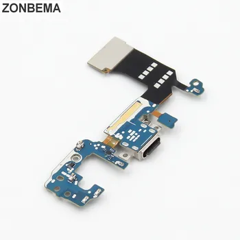 10PCS Originálne Nabíjací Port Dock Konektor USB Flex Pre SamSung Galaxy S8 Okraji G9500 G950F G950U G950N G9550 G995F G995U G955N