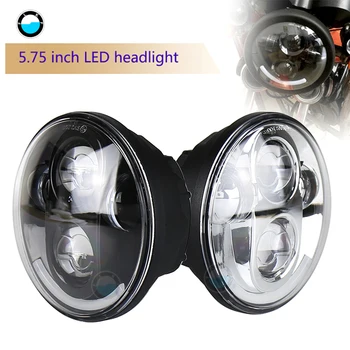 5.75 palcový LED Reflektor Pre Motocykle 5 3/4