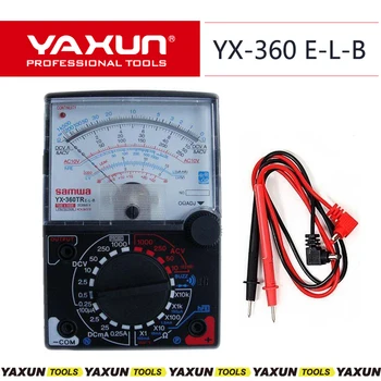 Doprava zadarmo YX-360E-L-B Ukazovateľ Multimeter Analógový merač s buzz AC DC Napätie Ohm aktuálne Testovanie Elektrických Multi tester