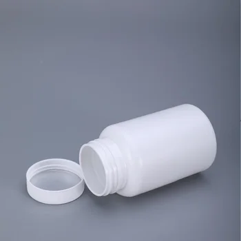 UMETASS 200 ML Prázdne plastové fľaše pre kapsule HDPE farmaceutické pilulku fľaše medicíny vitamín kontajner 20PCS/veľa