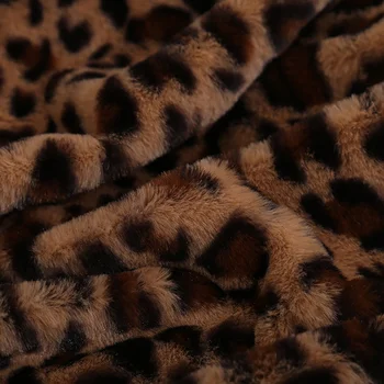 Móda Leopard Deka Dlho Shaggy Fuzzy Kožušiny Umelú Kožušinu Teplej Elegantnej Útulný s Načechraný Sherpa Dospelých prehoz cez posteľ Gauč Hodiť Prikrývky