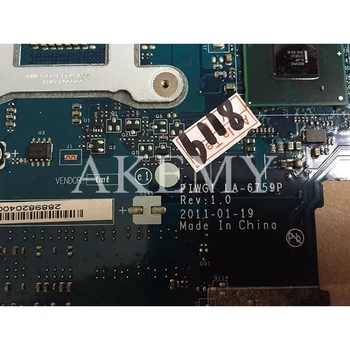 Notebook základnej dosky od spoločnosti Lenovo G470 PC Doske PIWG1 LA-6759P HDMI full tesed DDR3