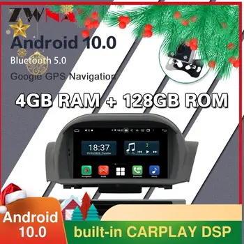 Android 10 Auto DVD Prehrávač, GPS Navigáciu Pre Ford Fiesta MK7 2013 2016 autorádia hráč Auto Video, Multimediálne headunit